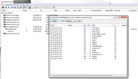 Using ProSoft Technology's RLX2-IHNF radios' configuration tool, IH Browser, you can get a live list of the active networks in the area.