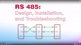 W41 2017 - Tech video RS485 serial network