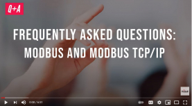 We recently talked with Chris Hines, ProSoft’s Global Support Director, to get the answers to some of the most common questions ProSoft’s support teams receive about Modbus and Modbus TCP/IP. 