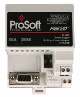PROSOFT PROFIBUS FLEX I/O 18-31VDC ADAPTER MODULE 3170-PDP 
